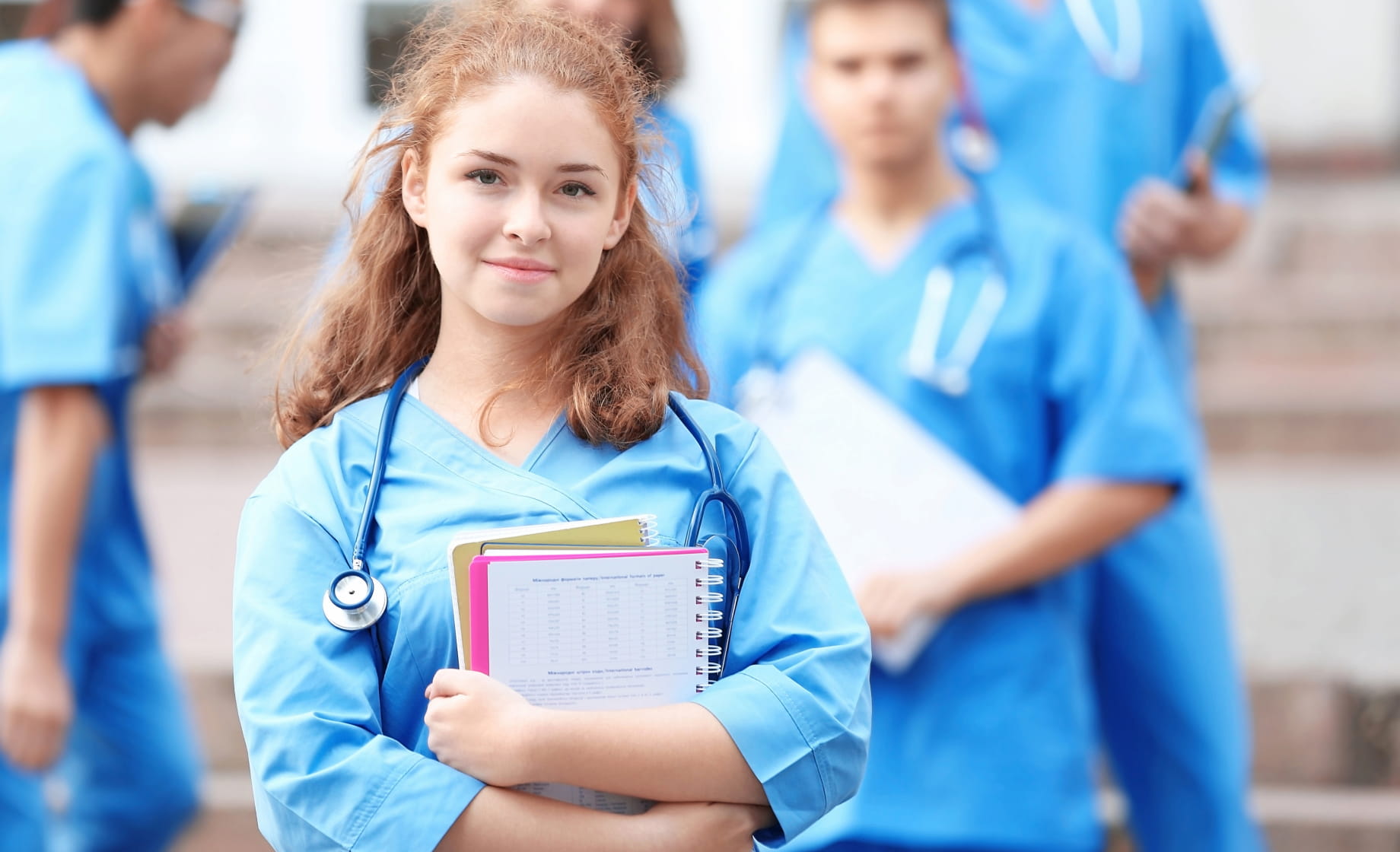 Студентка медицинской специальности