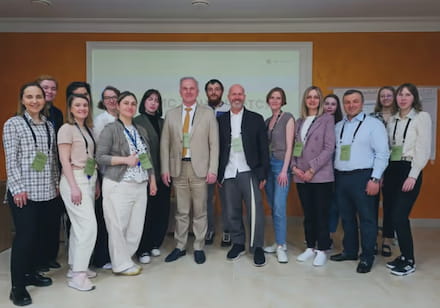 Сотрудники группы Российских государственных университетов «РАКУС»